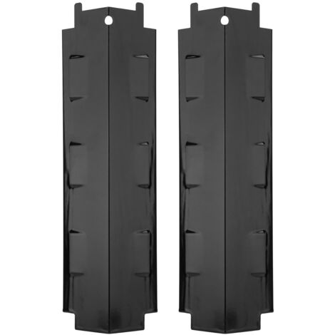 Juego de 2 placas calefactoras de acero inoxidable para barbacoa de gas Charbroil 463230710 463320109
