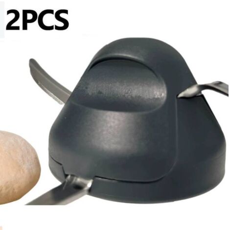 Juego de 2 protectores para el cabezal amasador, evitan que la masa se atasque, son seguros y aptos para cocinas Thermomix TM5 y TM6.