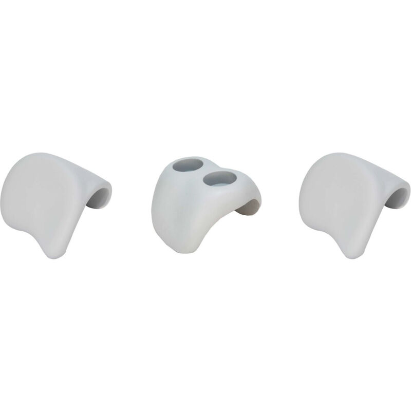 Habitat Et Jardin - Juego De 2 Respaldos Y 1 Porta Vasos Para Spa