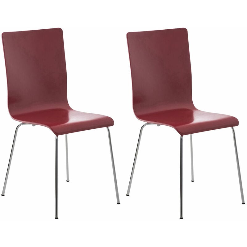 

Juego de 2 Sillas de Espera Pepe Rojo