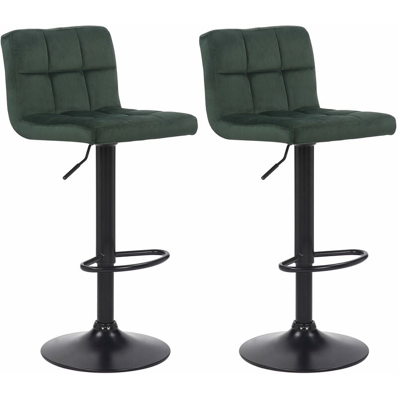 

CLP - Juego de 2 taburetes de bar Feni Verde