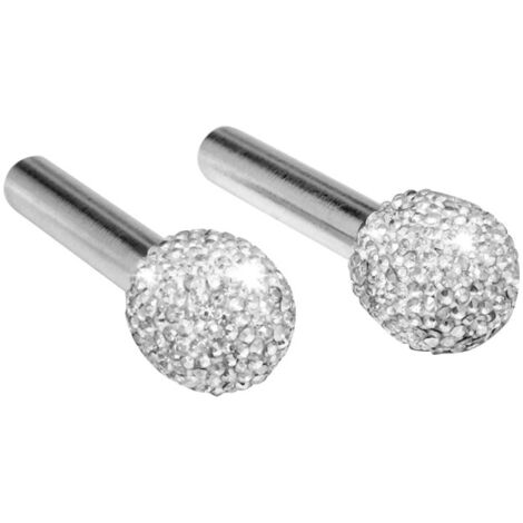 Juego de 2 tapas para pernos de cerradura de puerta de coche con diamantes de imitación, embellecedores interiores, accesorios universales para coche.