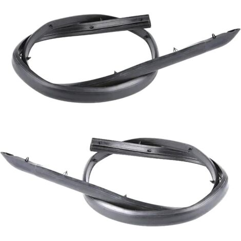 Juego de 2 tiras de sellado para automóviles, aptas para juntas de puertas, marcos de puertas, paneles interiores de puertas traseras y repuestos de puertas traseras del Peugeot 307.