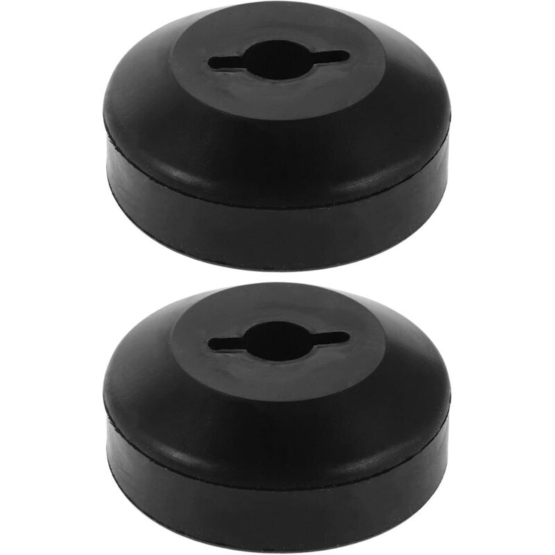 Juego de 2 topes de goma resistentes para cables de cabrestante, tamaño pequeño, resistentes a la abrasión para ATV/UTV, sujetan firmemente los