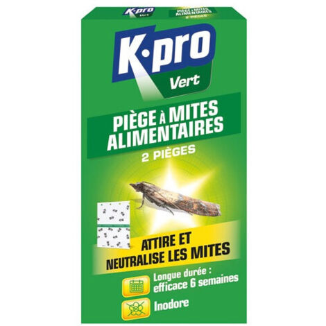 Juego de 2 trampas Juego de 2 trampas insecticidas para polillas alimenticias KAPO VERT