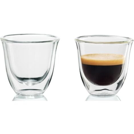 Juego de 2 vasos de espresso de doble pared DeLonghi - 5513284151