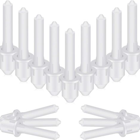 Juego de 20 tornillos para lamas de persianas, insertos para reparación de cortinas, accesorios para persianas y cortinas