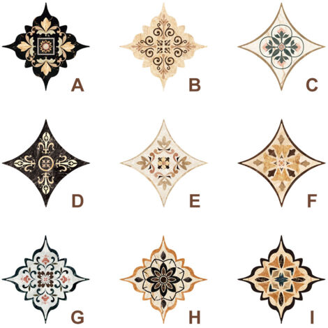 Juego de 21 adhesivos autoadhesivos de PVC impermeables para paredes y suelos con acabado efecto azulejo, ideales para cocinas u otras estancias. Dimensiones: 8 x 8 cm (3,2 x 3,2 pulgadas) cada uno.