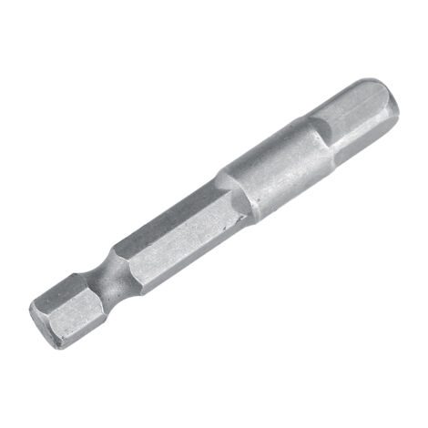 Juego de 3 adaptadores de llave hexagonal de cromo vanadio de 1/4" a 1/4", 3/8", 1/2" (versión corta)