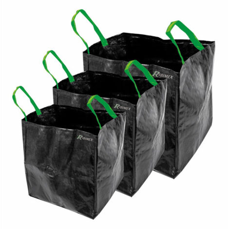 Juego de 3 bolsas de jardín multiuso 70l / 100l / 170l