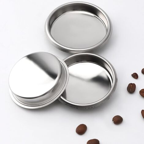 Juego de 3 cestas de filtro ciegas limpias para accesorios de cafetera Sage 8