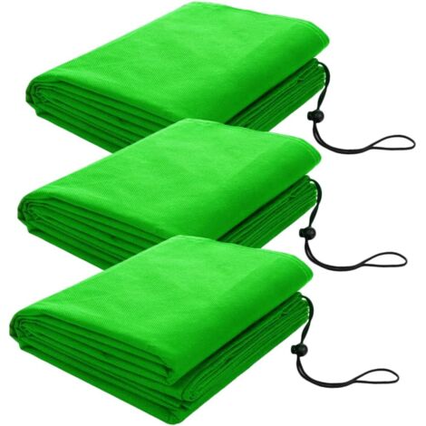 Juego de 3 fundas protectoras para plantas, fundas para árboles, fundas protectoras anticongelantes para jardín, fundas protectoras para plantas, fundas protectoras para exteriores, tela cálida de inv