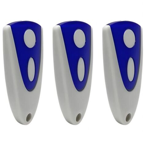 Juego de 3 mandos a distancia NOVOFERM NOVOTRON 502 433,92 MHz para puerta de garaje enrollable