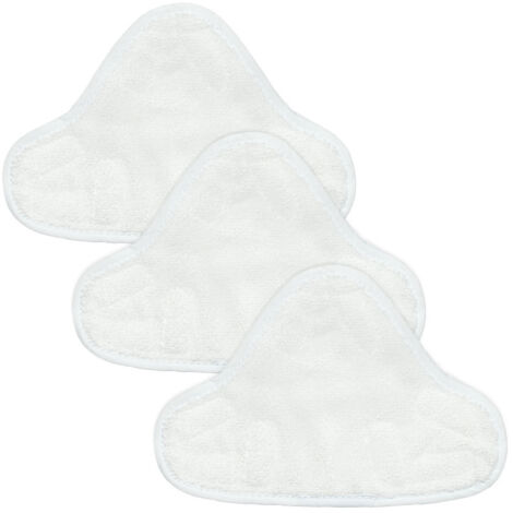 Juego de 3 paños de microfibra lavables para mopas a vapor, funda lavable, almohadillas para mopas a vapor, almohadillas reutilizables para mopas a vapor, paños de microfibra para mopas a vapor