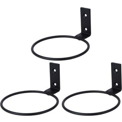 Juego de 3 soportes de pared para macetas