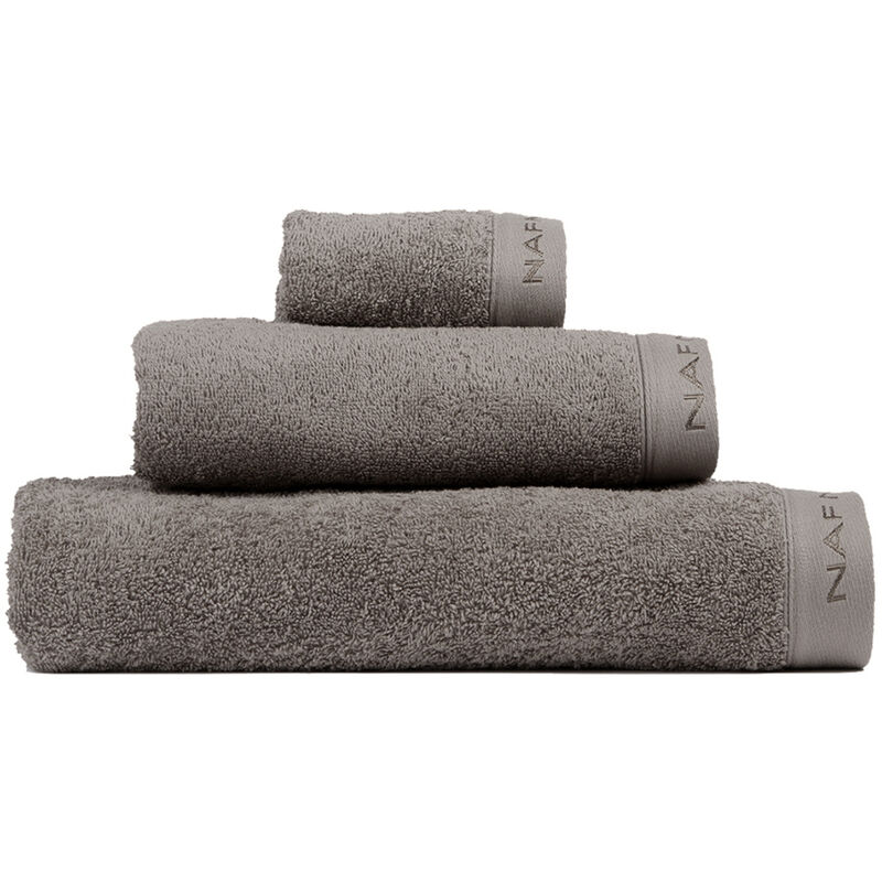 

Juego de 3 toallas CASUAL gris 30x50+50x100+70x140 cm - gris