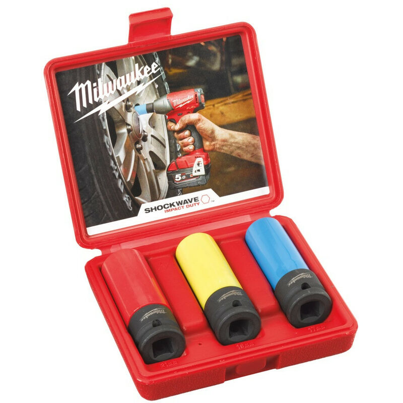 

Milwaukee - 3 vasos de impacto para automóviles - 4932451568