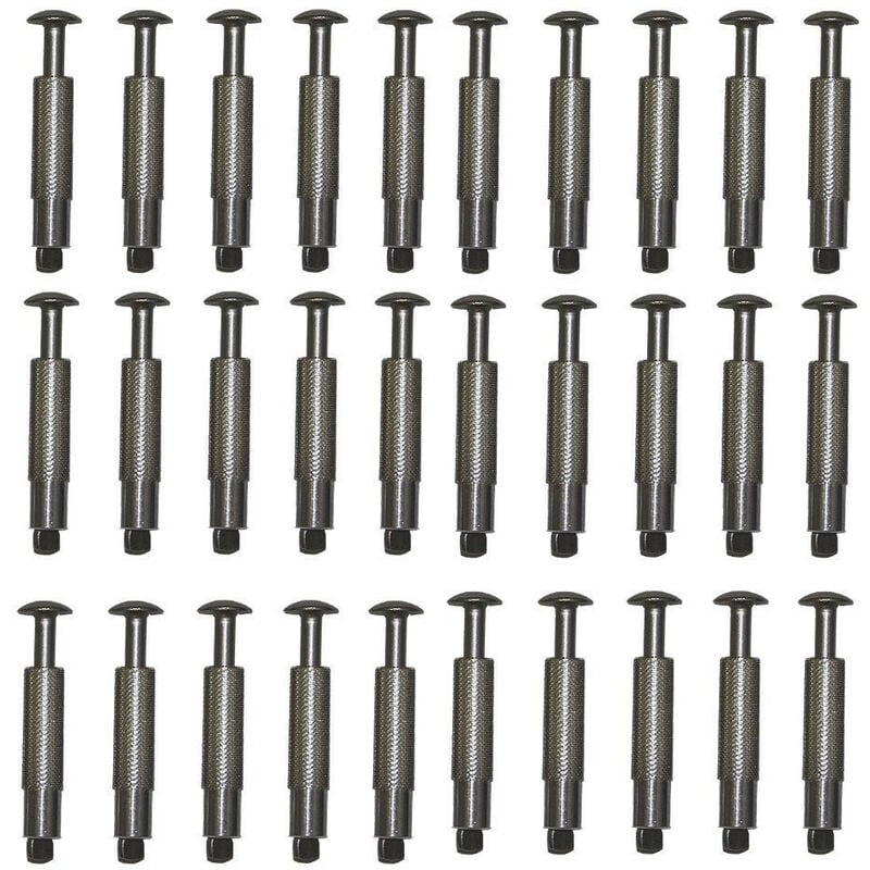 

juego de 30 clavijas de acero inoxidable ø 12 MM