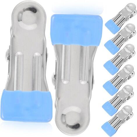 Juego de 30 clips de fijación de acero inoxidable para cubiertas de piscina de invierno, clips robustos y resistentes al viento, adecuados para cubiertas de piscinas elevadas, seguros y estables.