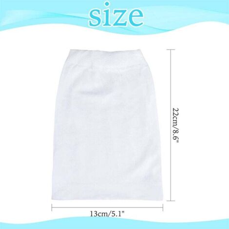 Juego de 30 piezas de filtros de piscina, prefiltros reutilizables y superelásticos para cestas de piscina, DOLASO