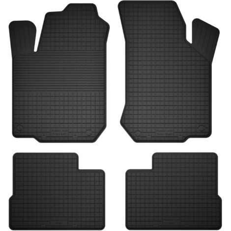 Juego de 4 alfombrillas de goma universales para Chevrolet Aveo I T200 / T250 hatchback, sedán (2002-2011)