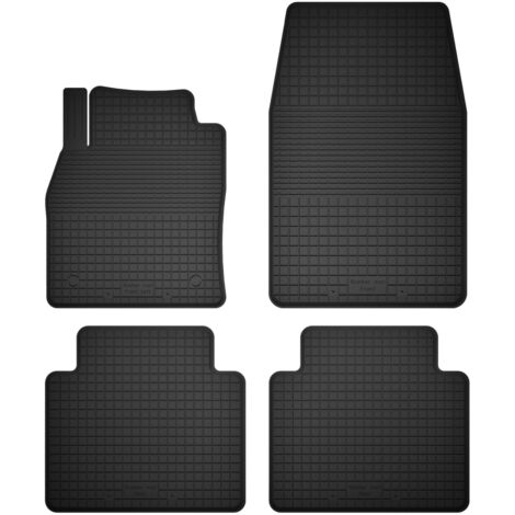 Juego de 4 alfombrillas de goma universales para Ford Granada Sedán (1972-1985)