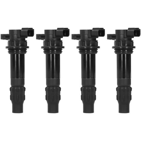 Juego de 4 bobinas de encendido FOREHILL para automóviles 6B6-82310-00-00 6D3-82310-01-00 6D3-82310-00-00. Compatible con Yamaha VX110 (2005-2015) y todos los vehículos.