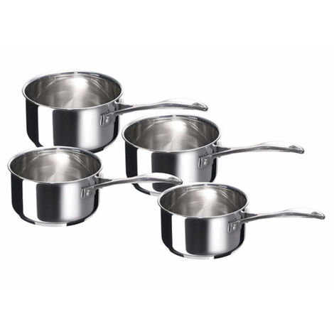 juego de 4 cacerolas de acero inoxidable 14/16/18 / 20cm - 12066984 - Beka -