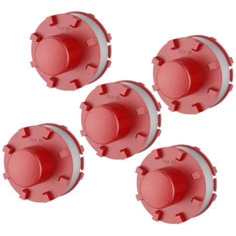 Juego de 4 carretes de hilo de repuesto para desbrozadoras Ein-hell, número de pieza 3405096, 2 mm, para Ein-hell GE-CT 36/30 LI E SOLO, AGILLO 36/255 BL, AGILLO 18/200