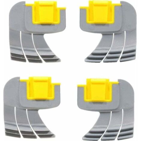 Juego de 4 cepillos centrífugos ciclónicos r0714400 para limpiafondos Zodiac mx8 mx6 Elite RW, accesorios para robots de piscina