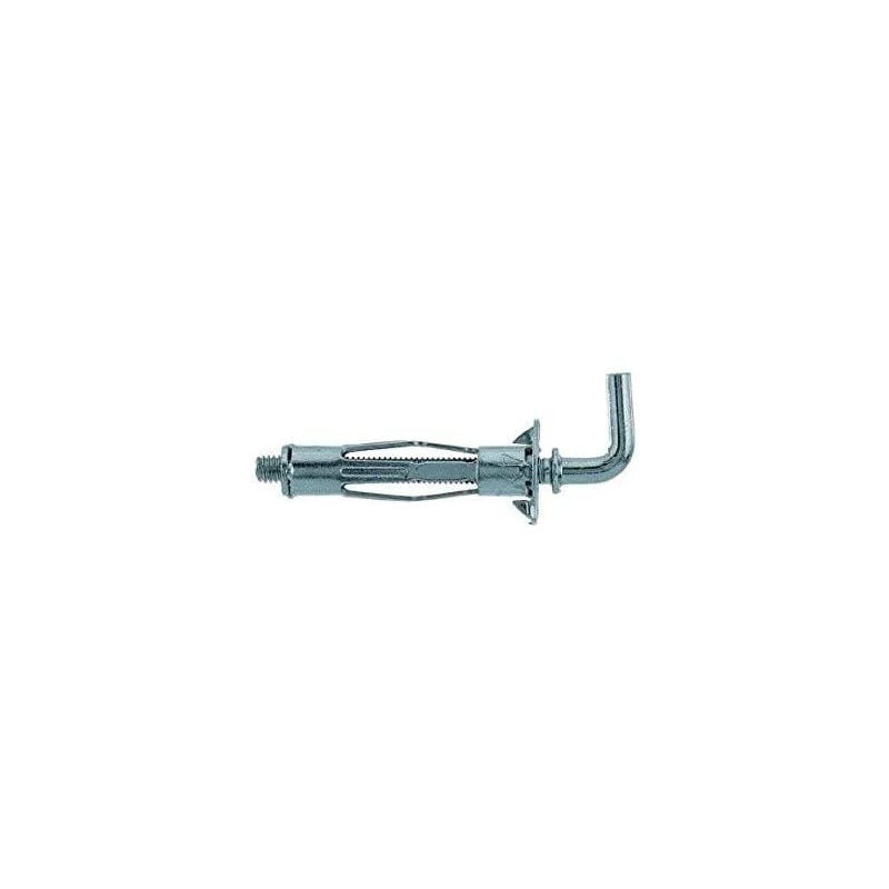 

Fischer - Juego de 4 tacos metálicos HM 4x32mm con gancho recto de 4mm