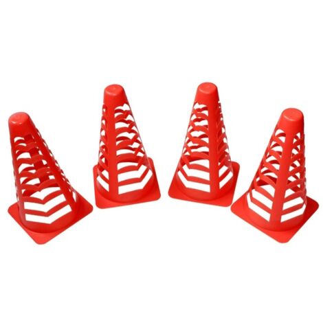 Juego de 4 conos blandos MASTER - 22 cm