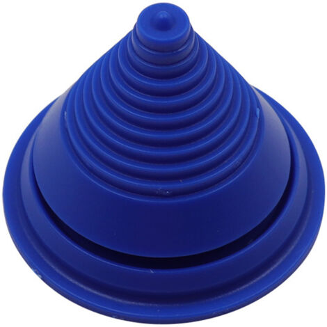 Juego de 4 cuchillas de equilibrado para cortacésped, accesorios para cortacésped, repuestos para cortacésped, ABS azul, rango de diámetro de 9,5 mm a 38 mm.