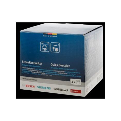 Juego de 4 descalcificadores 00311922, 00312331 BOSCH
