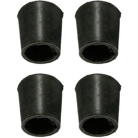 Juego de 4 patas antideslizantes de goma duradera para muebles y mesas - 16 mm de diámetro interior