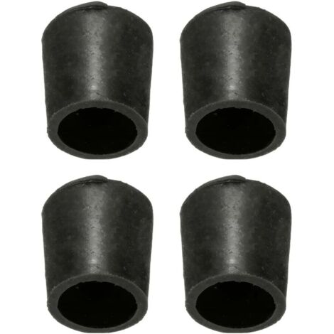 Juego de 4 patas antideslizantes de goma duradera para muebles y mesas - 19 mm de diámetro interior