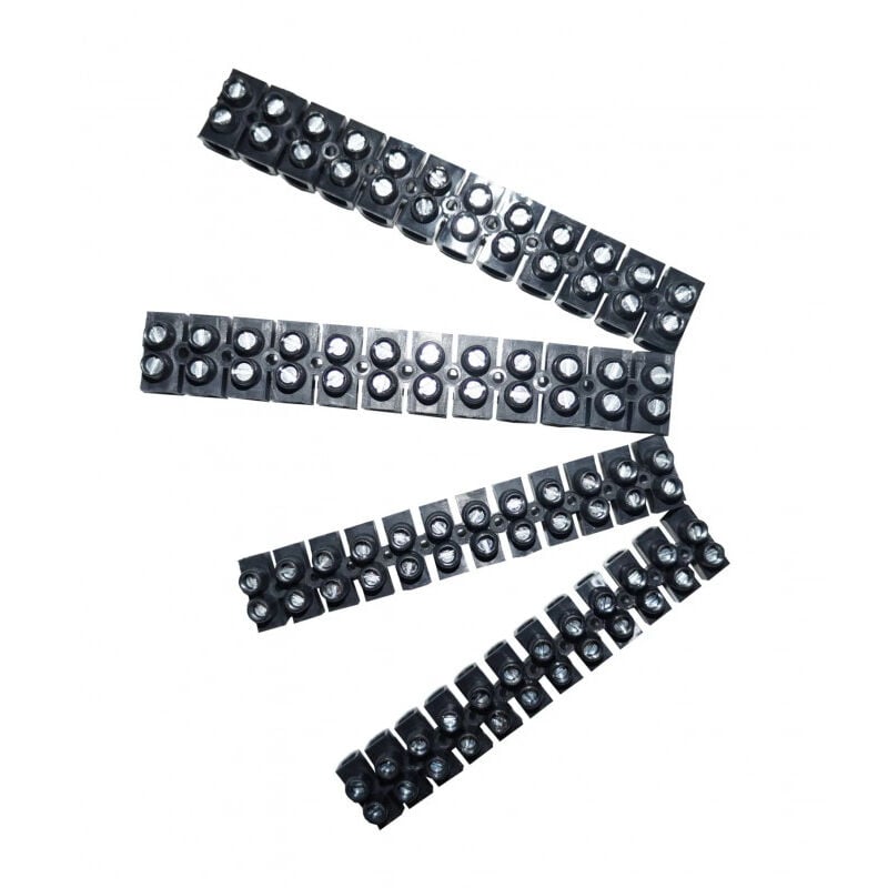 

Juego de 4 regletas de bornes 2 x 2,5 y 2 x 6 mm².