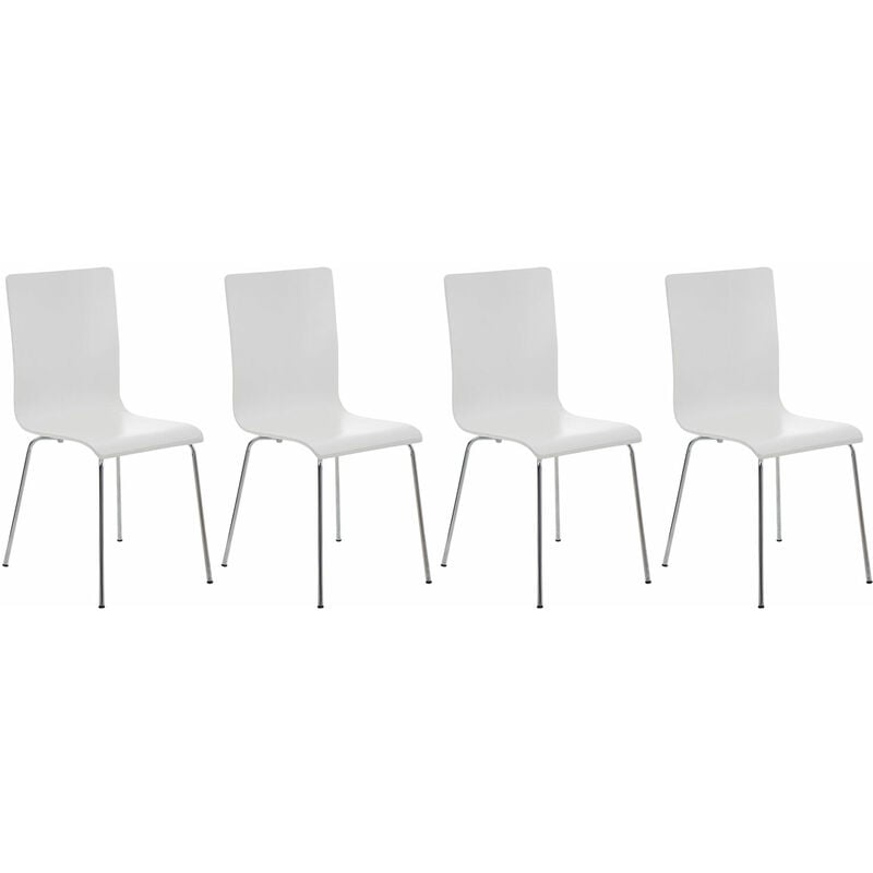

Juego de 4 Sillas de Espera Pepe Blanco