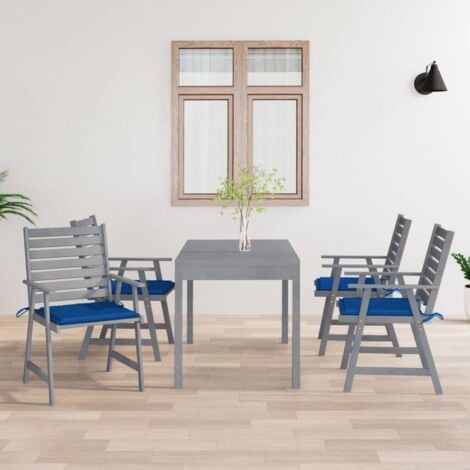  Juego de 6 cojines para sillas de comedor, 6 unidades, cojines  para sillas de oficina, cojines para sillas de comedor, 6 unidades,  almohadillas para sillas con lazos para decoración del hogar