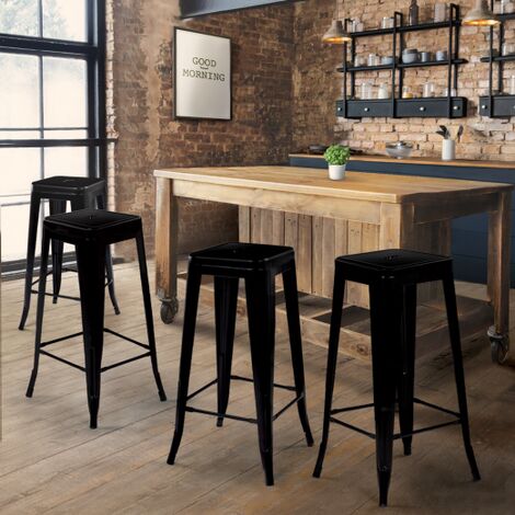  Taburetes de bar con respaldo bajo, juego de 2 sillas de bar de  altura fija de madera, taburete de desayuno de altura de mostrador,  taburetes de bar para isla de cocina