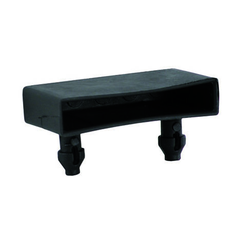 Juego de 4 terminales para lamas de somier, H. 53 x l. 8mm Centrale Brico