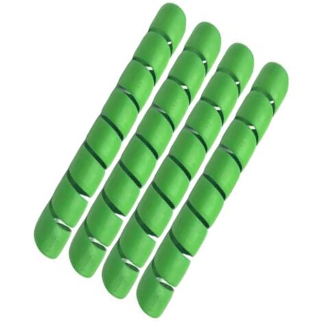 Juego de 4 tubos eficaces de protección para troncos de árboles.