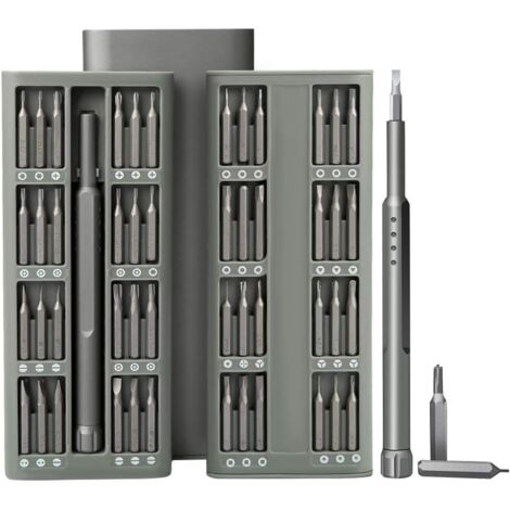 Juego de 48 destornilladores de precisión Crediri para iPhone Mini S2, destornillador de acero para reparación de teléfonos móviles, modelos de teléfono celular, cámara y ordenador.