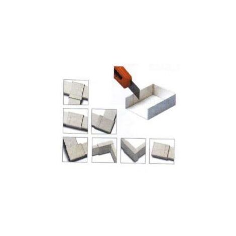 Juego de 5 accesorios conexión canaleta blancos universal 7 usos - talla 7x12mm