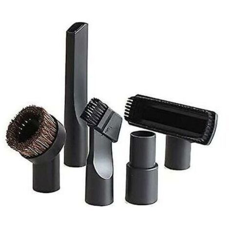 Juego de 5 accesorios para aspiradora con adaptador de manguera de 35 mm a 32 mm