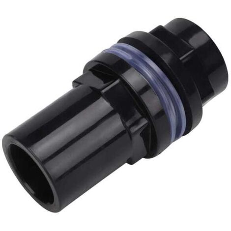 Juego de 5 conectores rectos para manguera de acuario de PVC (25 mm).