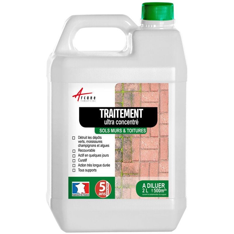 

Tratamiento antiespumante ultra concentrado 2 litros para 500m².