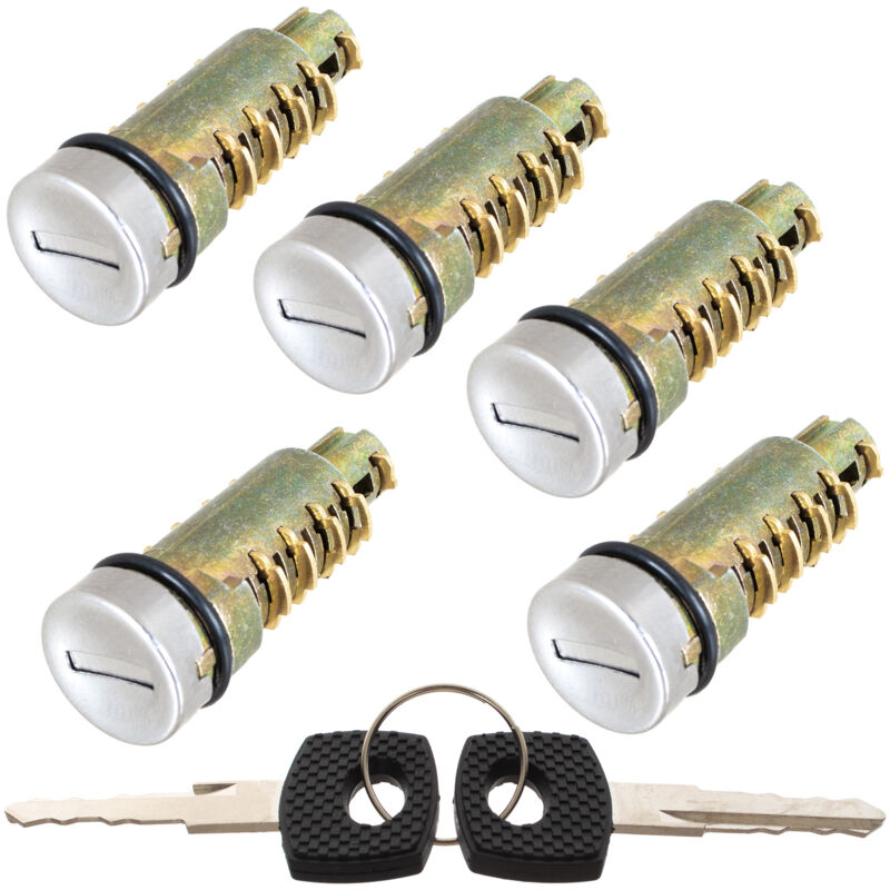 Juego de 5 insertos de cerradura de puerta para VW LT 96-06