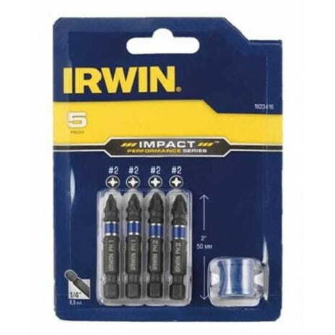 JUEGO DE 5 PUNTAS DE IMPACTO IRWIN CON MANGO PHPZ