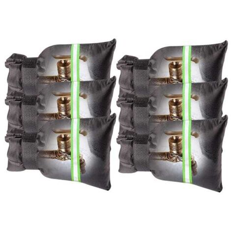 Juego de 6 fundas reutilizables y resistentes a las heladas para grifos de jardín, con tiras reflectantes, aptas para el invierno y para uso en exteriores.